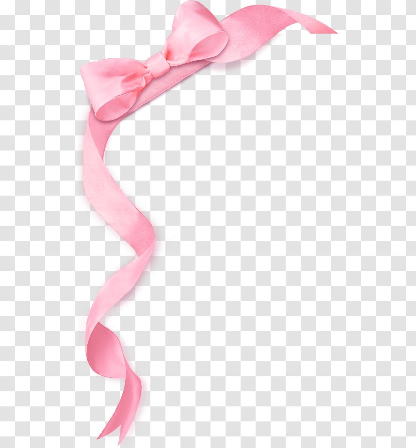 Ribbon Pink Gift Shoelace Knot - Shopping Transparent PNG