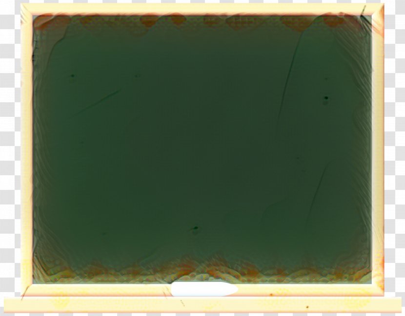 Background Green Frame - Computer Monitors - Picture Blackboard Transparent PNG