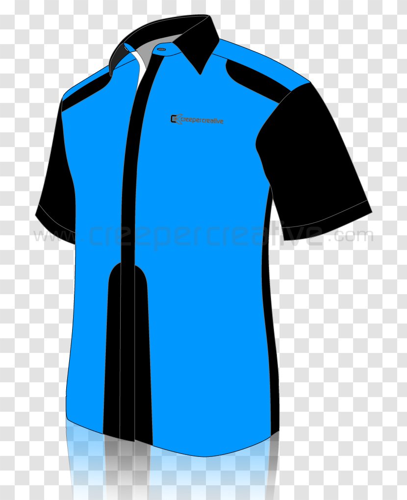 Tops Polo Shirt Uniform Sleeve - Dress Transparent PNG