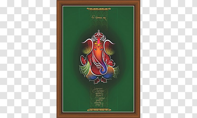 Art Ganesha Picture Frames Painting Font Transparent PNG