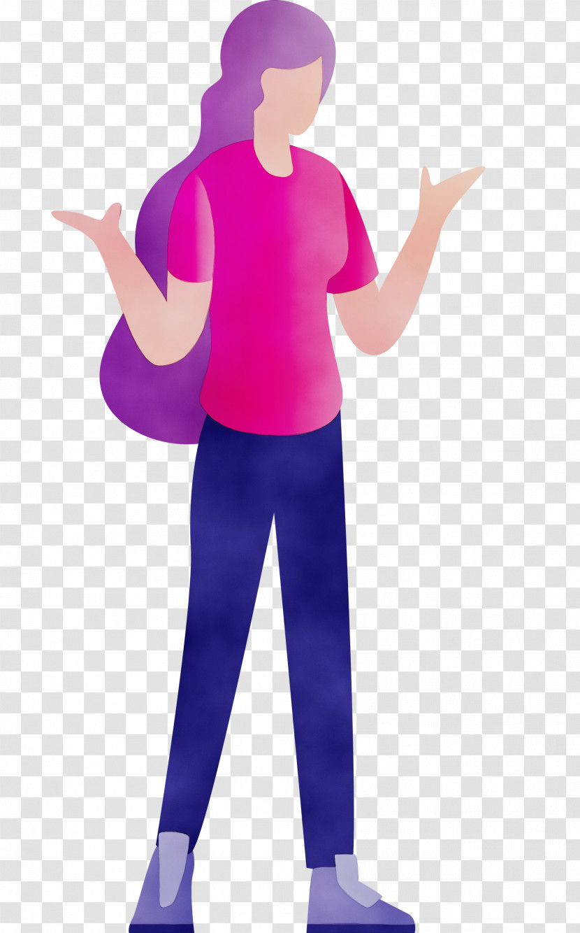 Costume Purple Transparent PNG