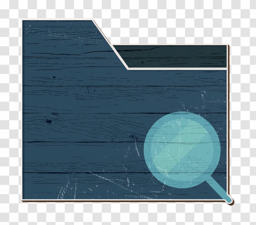 Interaction Assets Icon Folder - Rectangle - Teal Transparent PNG