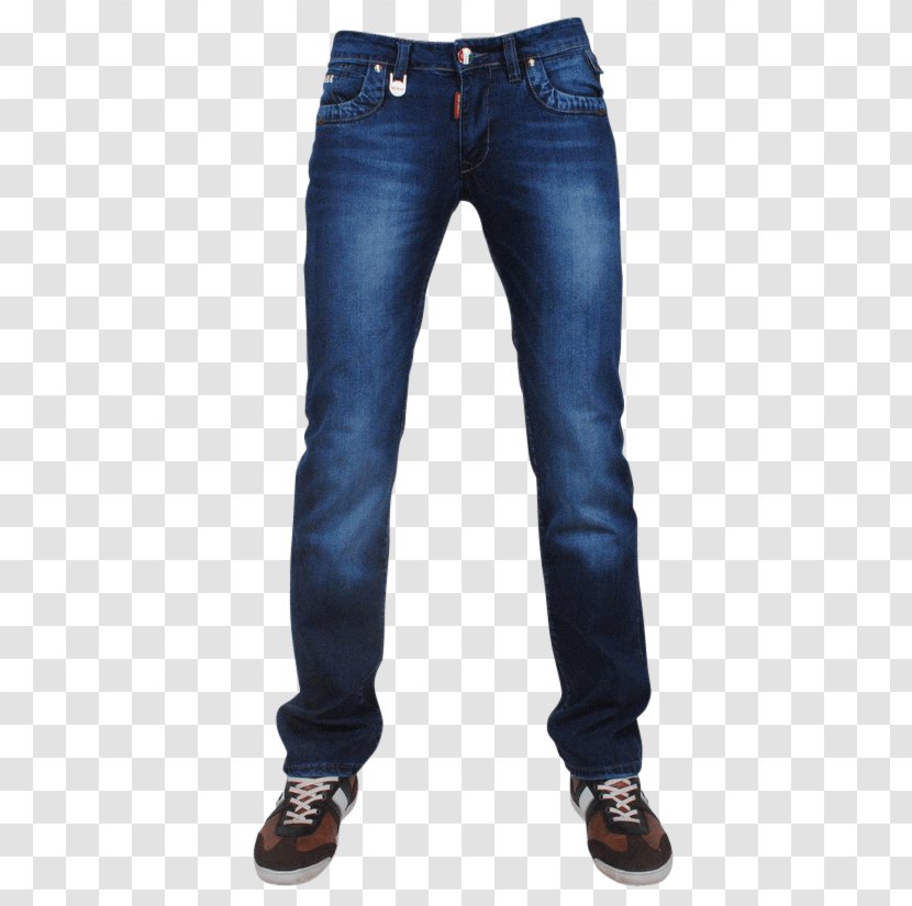 Jeans T-shirt Blue Slim-fit Pants - Slimfit Transparent PNG