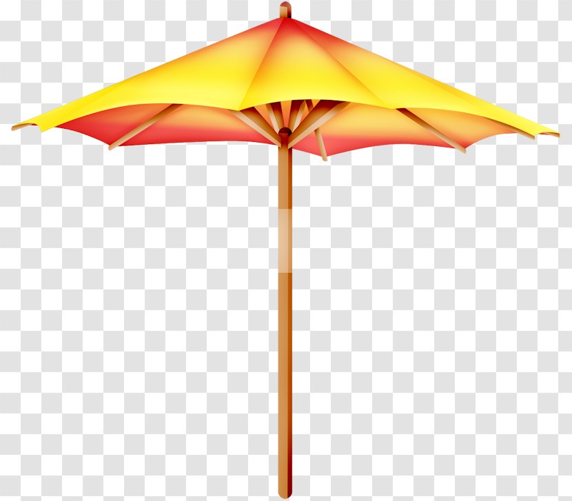 Umbrella Cartoon - Orange - Lampshade Lamp Transparent PNG