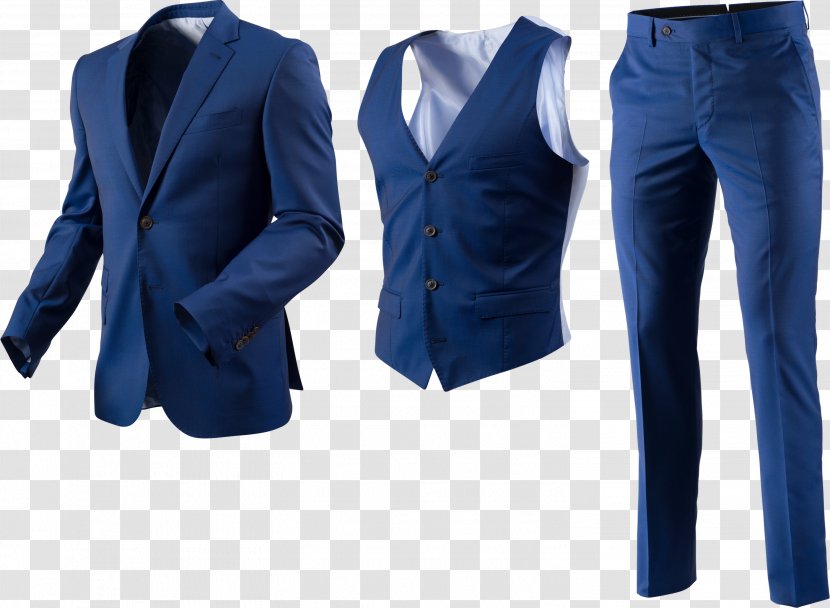 Daniel International Tailor Suit Waistcoat Formal Wear Button - Blue Transparent PNG