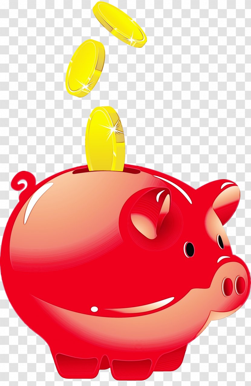Piggy Bank - Christmas Day - Money Handling Saving Transparent PNG
