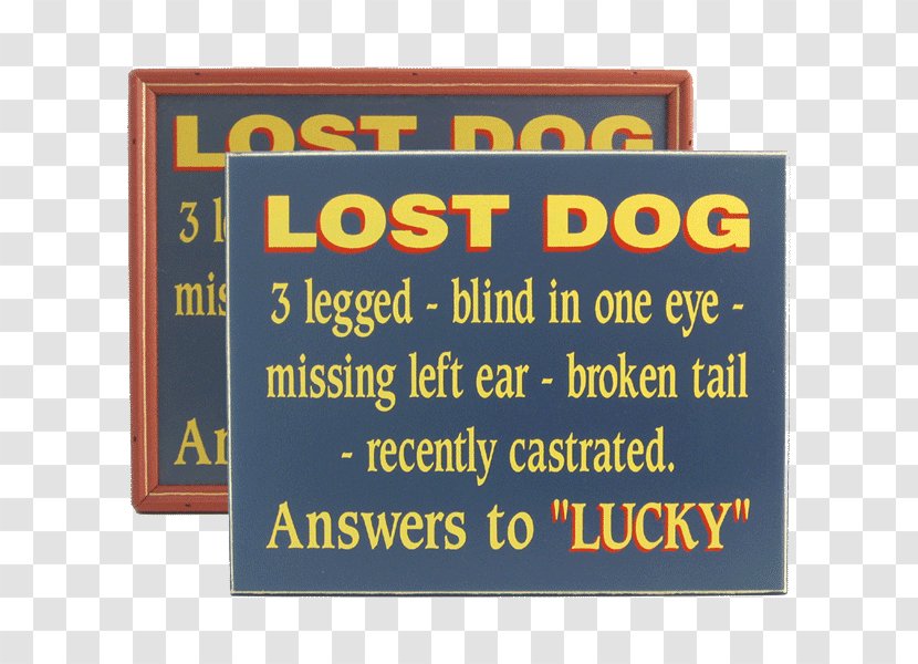 Dog Font Product Line - Text - Lucky Transparent PNG
