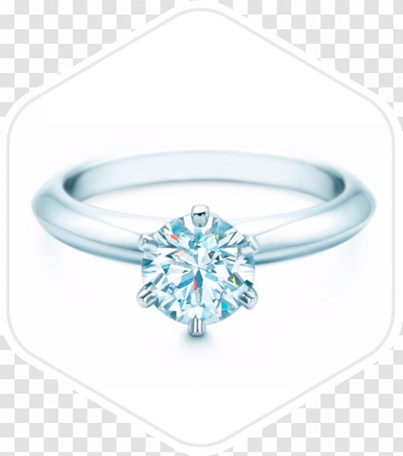 Engagement Ring Tiffany & Co. Diamond Wedding - Cut Transparent PNG