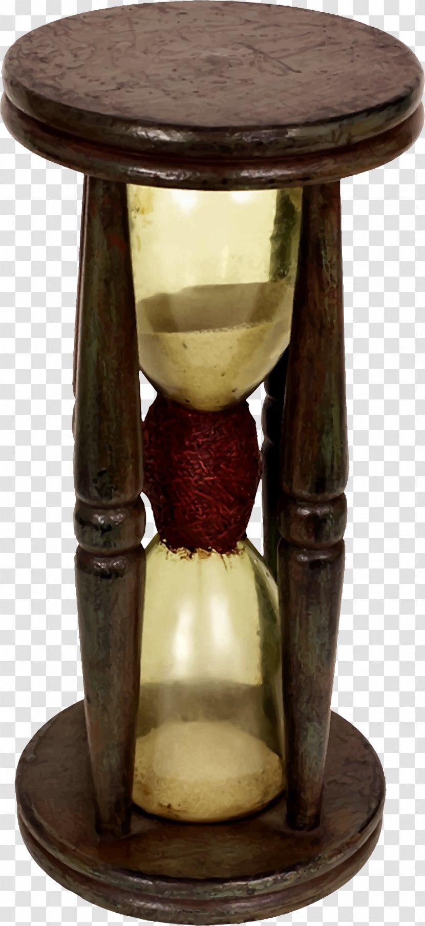 Hourglass Clock Time Clip Art - Attendance Clocks Transparent PNG