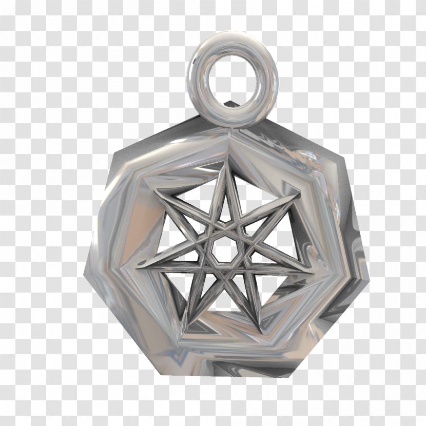 Silver Locket - Metal Transparent PNG