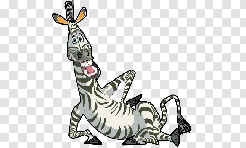 Marty Melman Alex Gloria Madagascar - Cartoon Zebra Transparent PNG