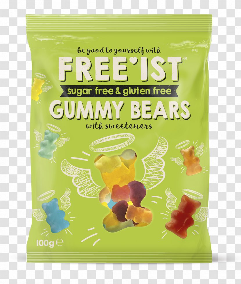 Chocolate Chip Cookie Gummi Candy Gummy Bear White Junk Food Transparent PNG