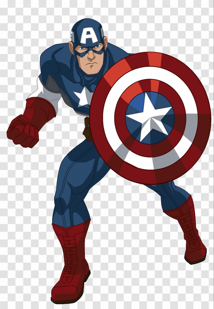 Captain America Iron Man Hulk Thor Cartoon - Action Figure Transparent PNG