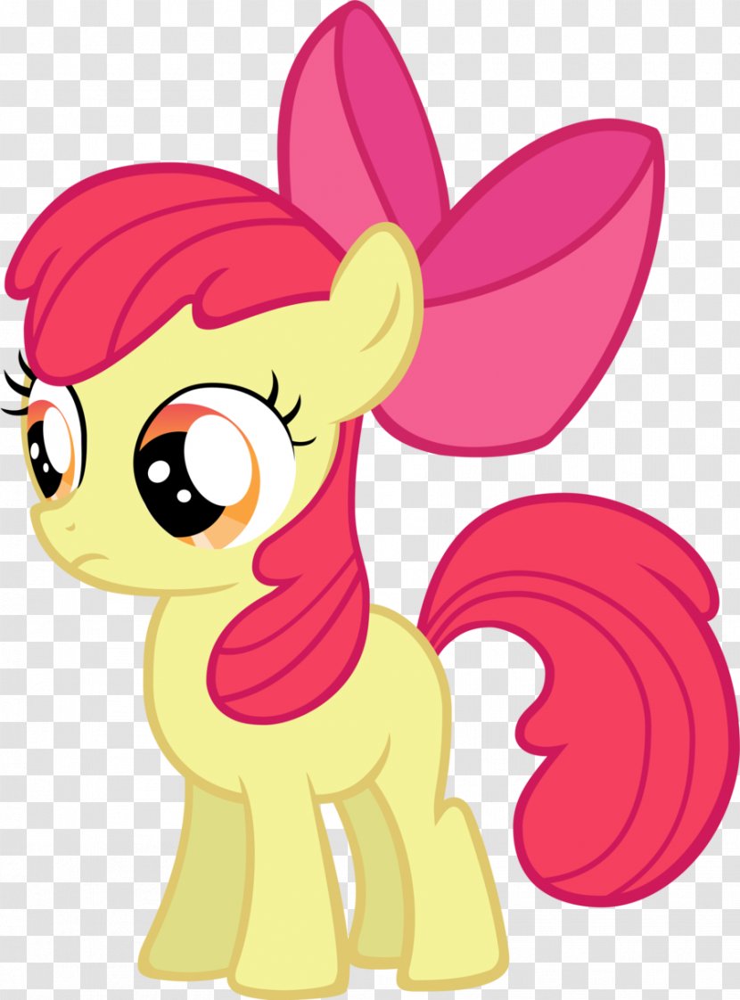 Apple Bloom Pony Applejack Rainbow Dash Rarity - Frame - Silhouette Transparent PNG