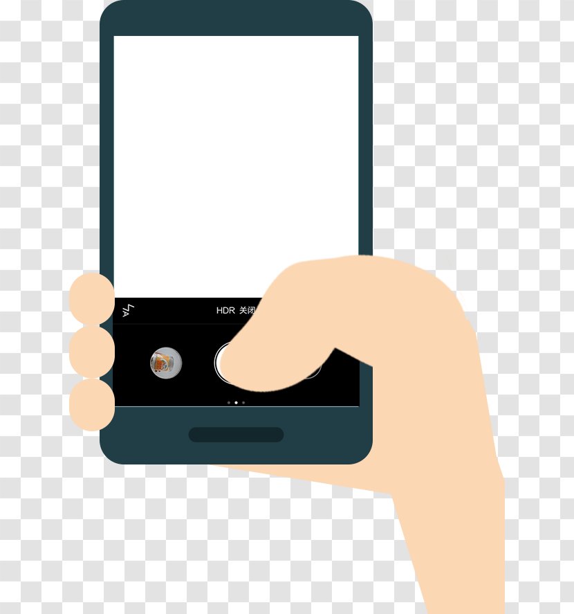 Gesture Mobile Phone Smartphone - Hand Transparent PNG