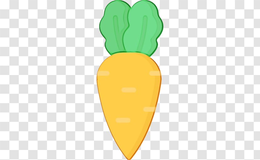 Carrot Vegetable Yellow Food Root - Wet Ink - Plant Radish Transparent PNG