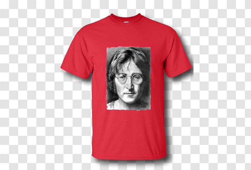 T-shirt John Lennon Art Sleeve - Piracy Transparent PNG
