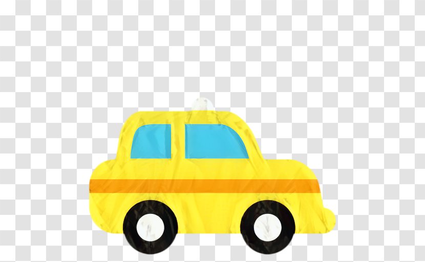 City Car - Yellow - Compact Transparent PNG