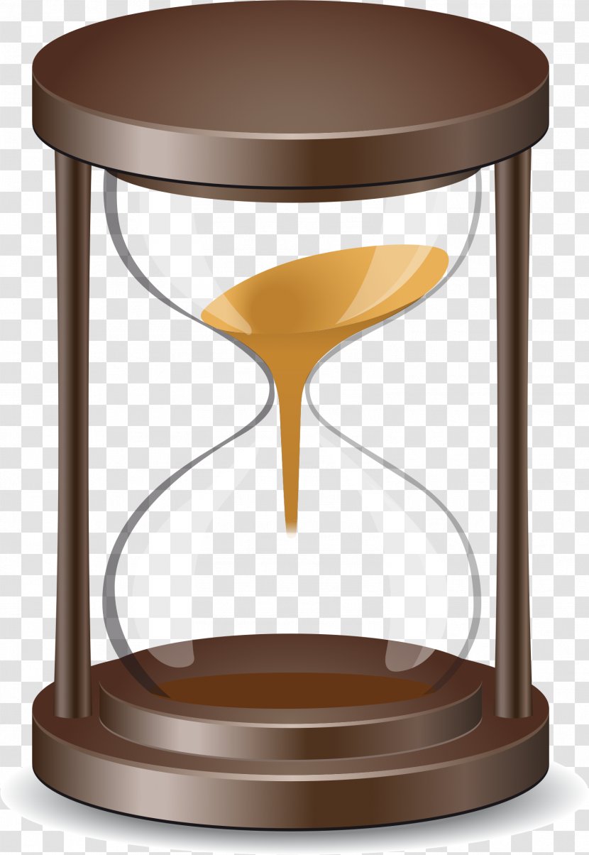 Hourglass Time Clip Art - Table - Transparent Transparent PNG