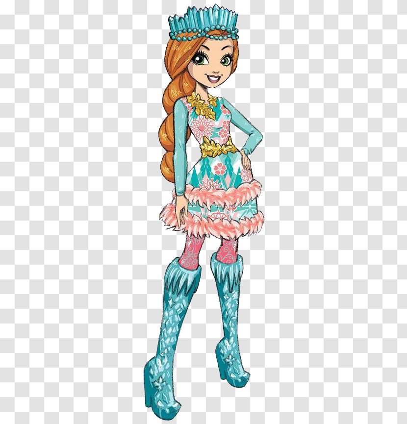 Ever After High Cinderella Fairy Tale Doll - Flower - Epic Winter Transparent PNG