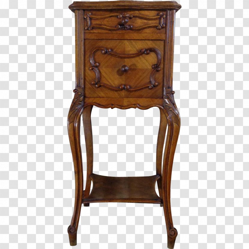 Table Chiffonier Furniture Drawer - Walnut Transparent PNG