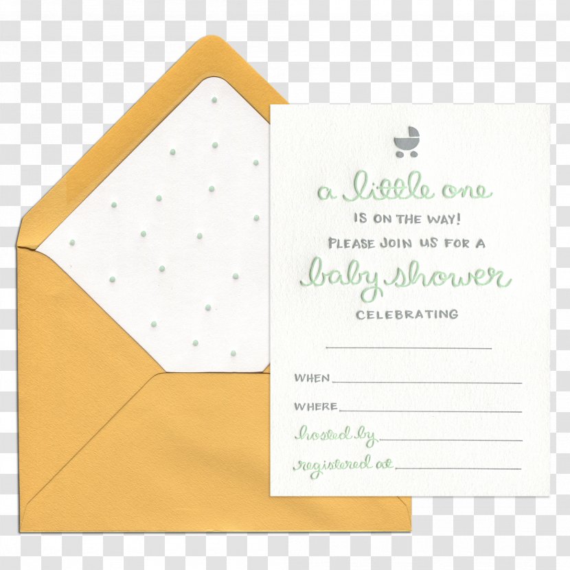 Wedding Invitation Paper Convite Letterpress Printing - Party Transparent PNG