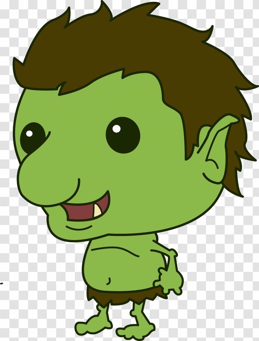 Troll Clip Art - Drawing - Cute Goblin Cliparts Transparent PNG