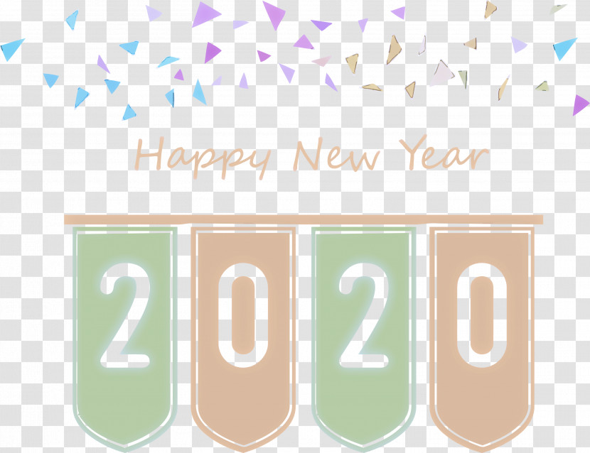 Happy New Year 2020 New Year 2020 New Years Transparent PNG