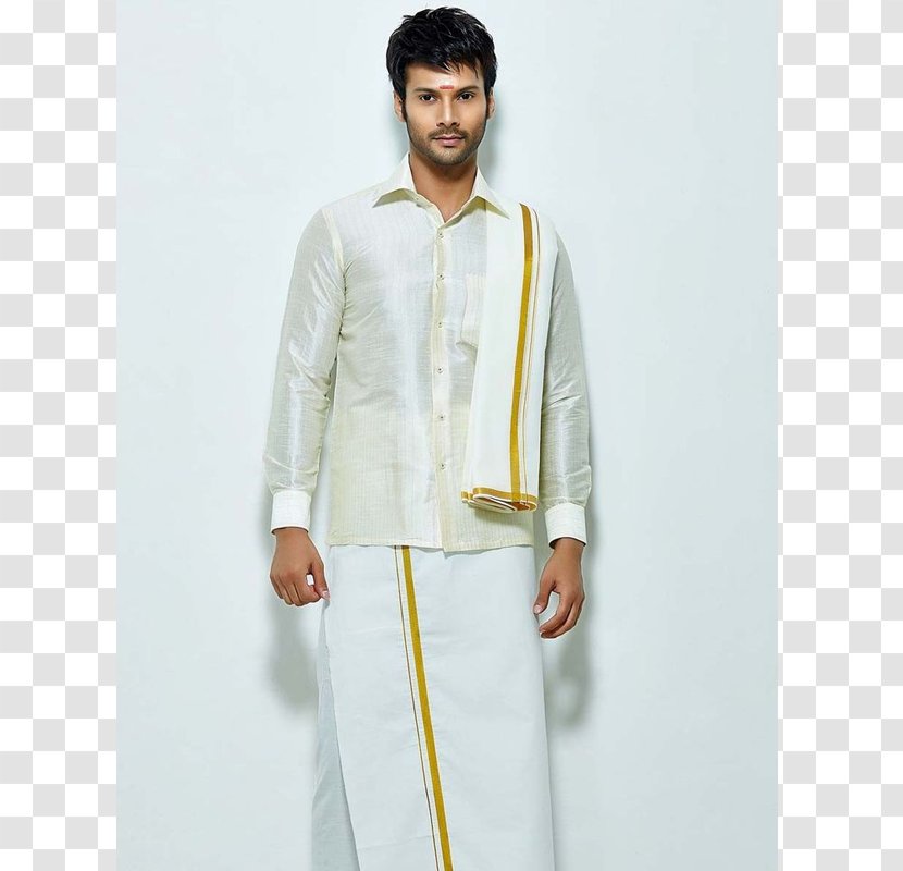 South India Clothing In Dress Indian Wedding Clothes - Kurta Transparent PNG