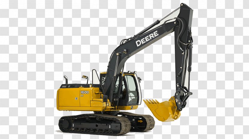John Deere Caterpillar Inc. Heavy Machinery Excavator Backhoe - Construction Equipment Transparent PNG