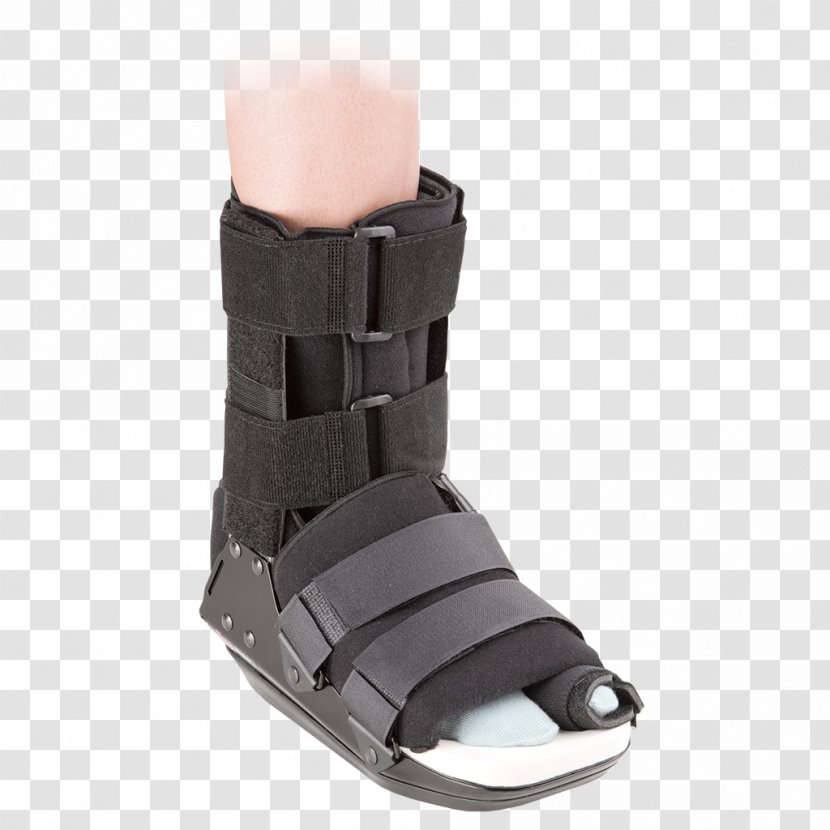 Medical Boot Hiking Shoe Walking - Foot Transparent PNG