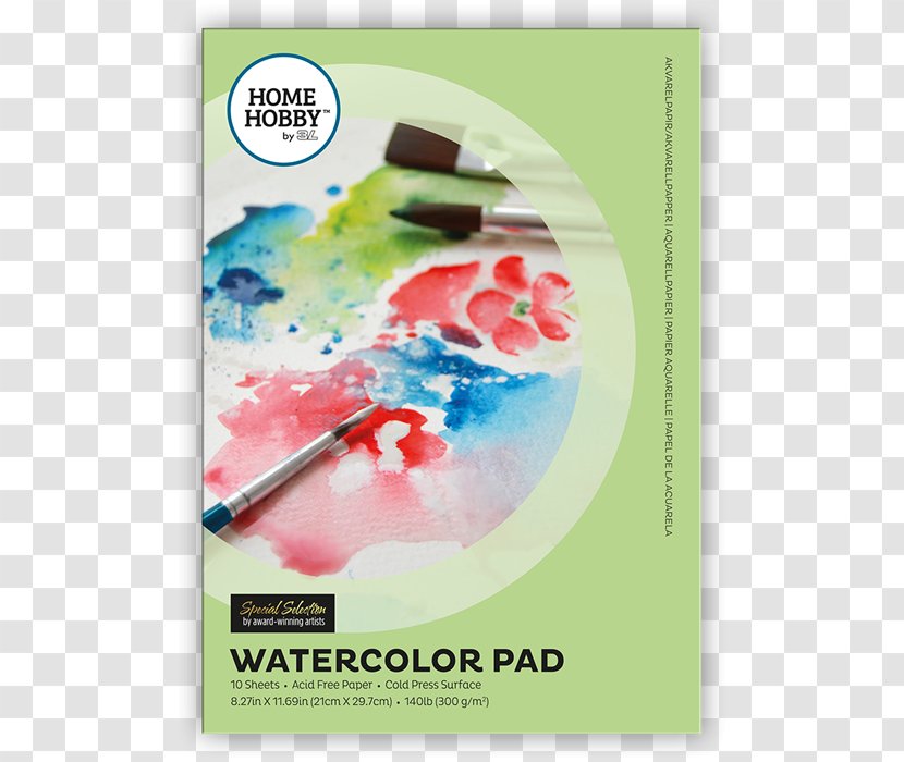 Paper Watercolor Painting Art 水彩色鉛筆 Poster - Advertising - Paint Transparent PNG