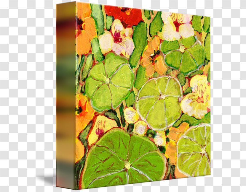 Gallery Wrap Canvas Leaf Art Herb Transparent PNG