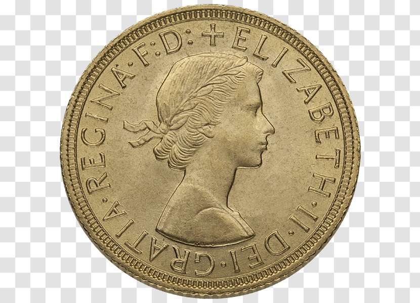 Perth Mint Gold Coin Bullion - Money - Queen Elizabeth Transparent PNG