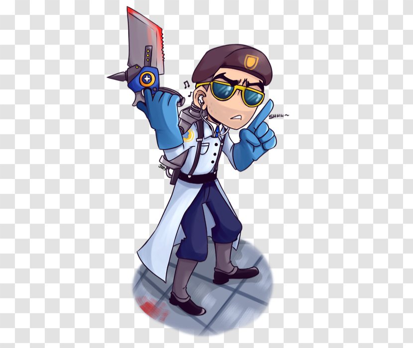 Drawing Fan Art Team Fortress 2 Clip - Frame - Tf2 Scout Fanart Transparent PNG