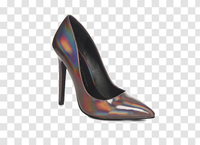 High-heeled Shoe Primark Boot Court - Purple Transparent PNG