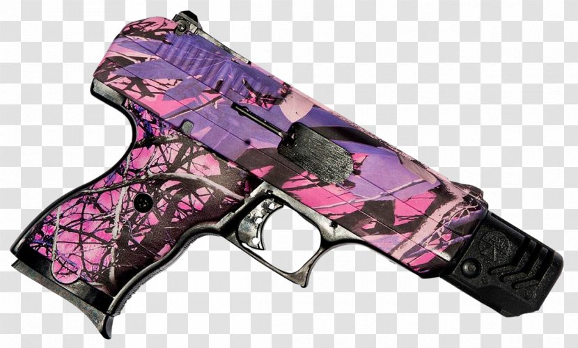 Hi-Point Firearms C-9 Automatic Colt Pistol .380 ACP - Watercolor - Handgun Transparent PNG