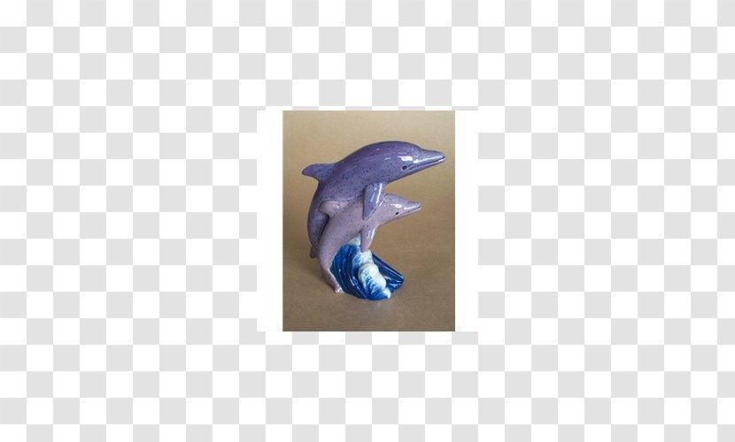 Dolphin Cobalt Blue - Figurine Porcelain Transparent PNG
