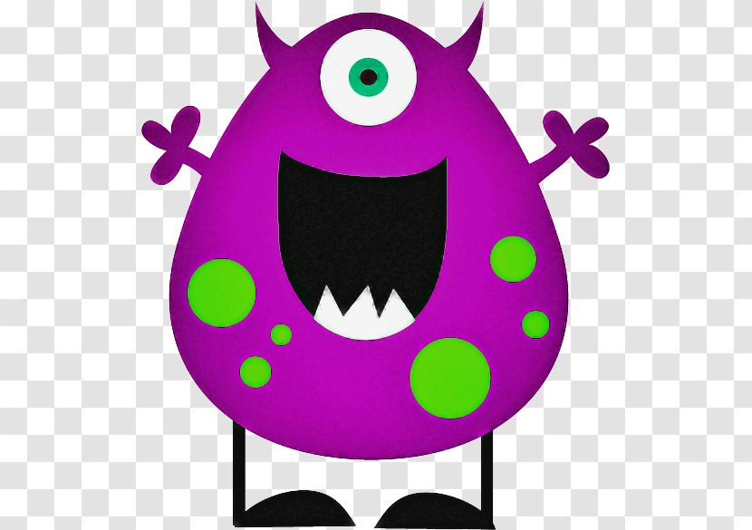 Teacher Cartoon - Monster Mash - Purple Violet Transparent PNG