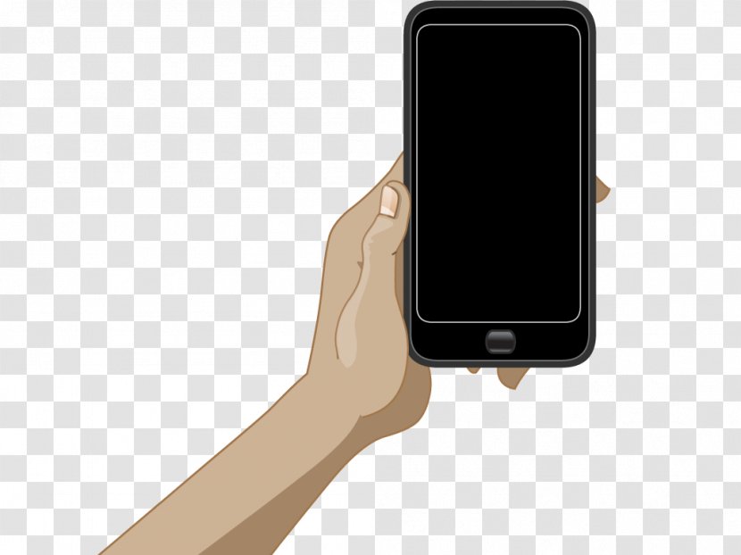 Telephone Animation - Gadget - Hand Holding Transparent PNG