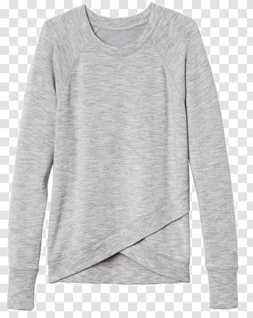 Long-sleeved T-shirt Hoodie Athleisure - Shirt - Criss-cross Transparent PNG