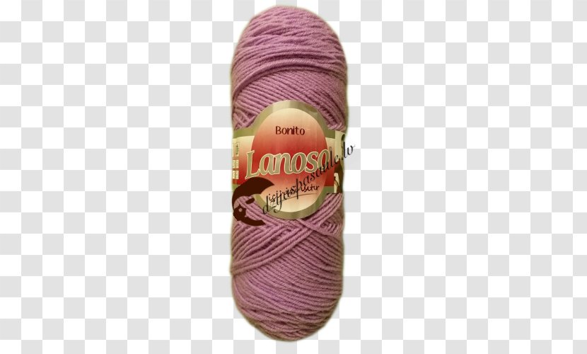 Lilac Wool Twine - Magenta Transparent PNG