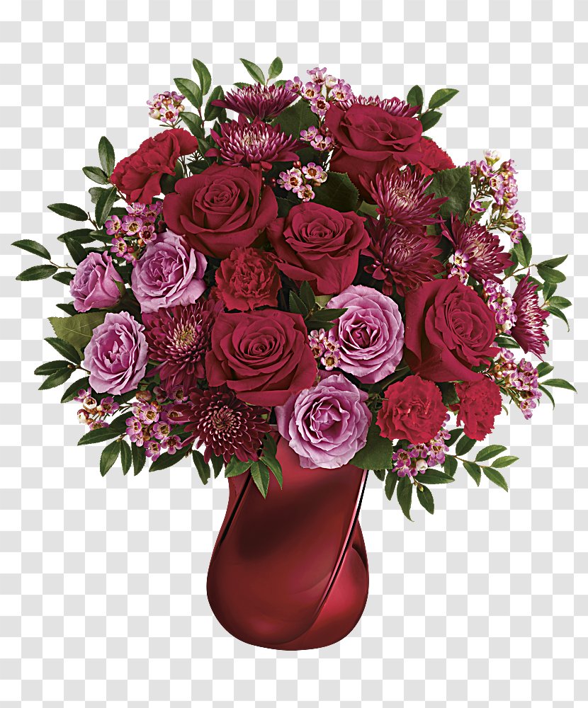 Flower Bouquet Valentine's Day Floristry Gift - Delivery - Rich Flowers Transparent PNG