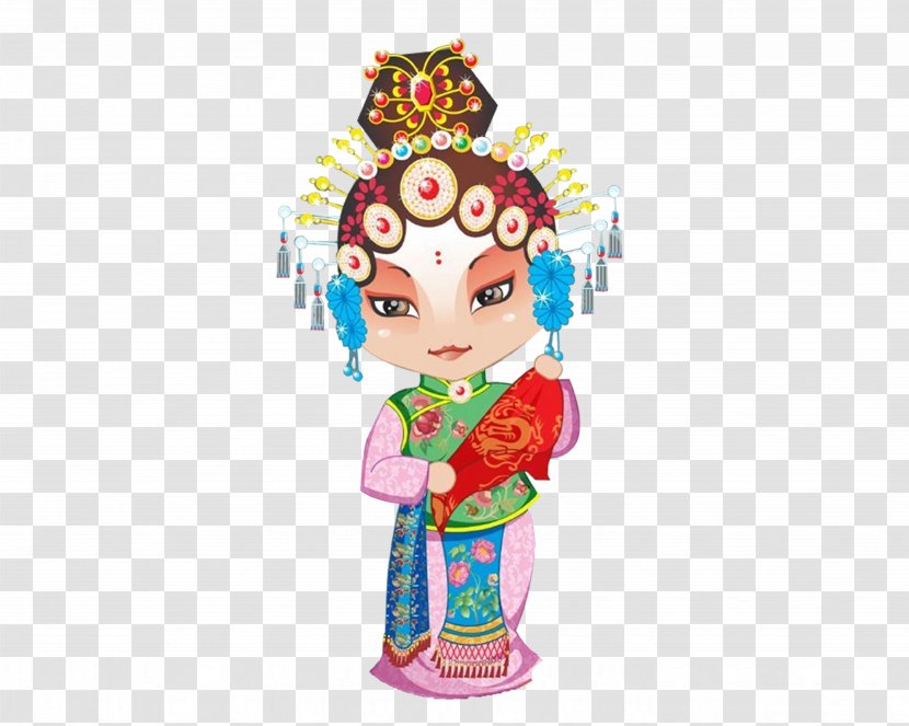 China Peking Opera Chinese Dan - Art - Characters Transparent PNG