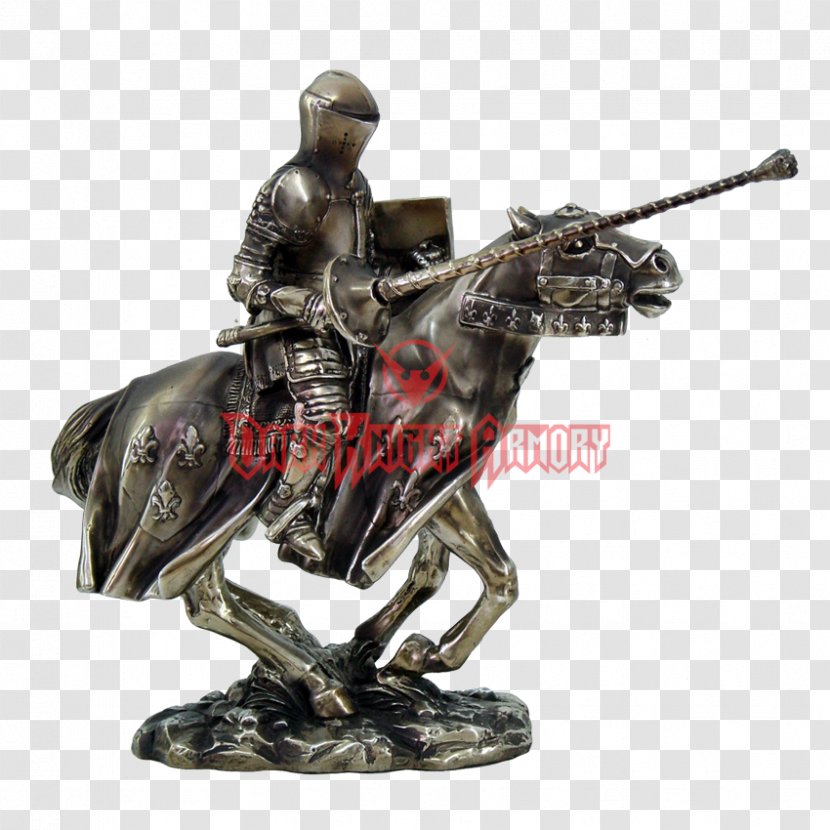 Middle Ages Equestrian Statue Knight Jousting Lance Transparent PNG
