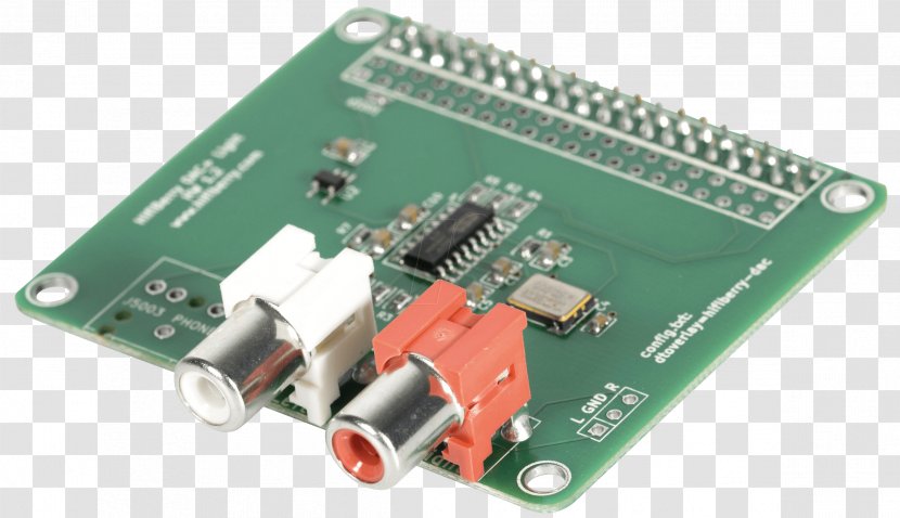 Raspberry Pi Digital-to-analog Converter RCA Connector Electronics Sound Cards & Audio Adapters - Digitaltoanalog Transparent PNG