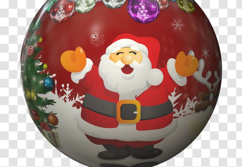 Christmas Tree Santa Claus Gift Pass The Parcel - Decoration Transparent PNG