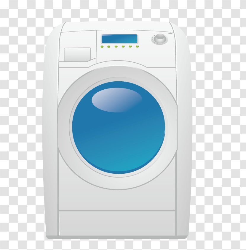 Washing Machine Euclidean Vector Vecteur - Major Appliance - Drum Transparent PNG