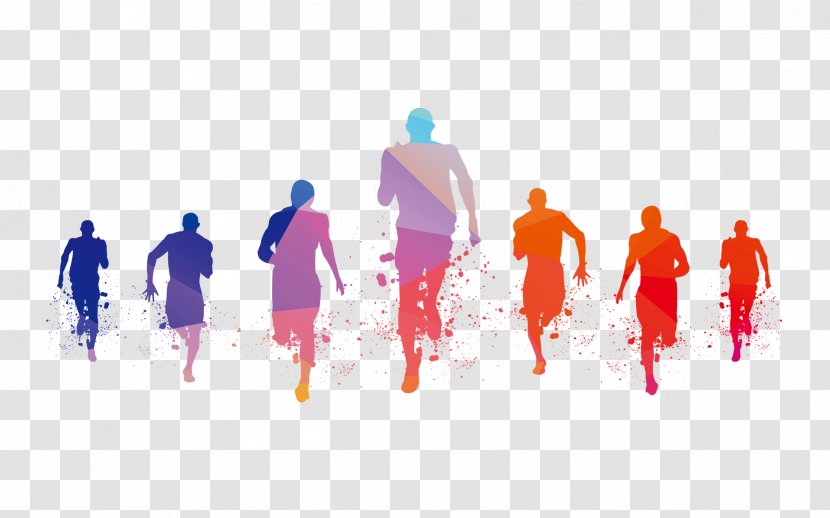 Hyderabad Marathon Maratona Alzheimer Running - Silhouette - Qian Transparent PNG