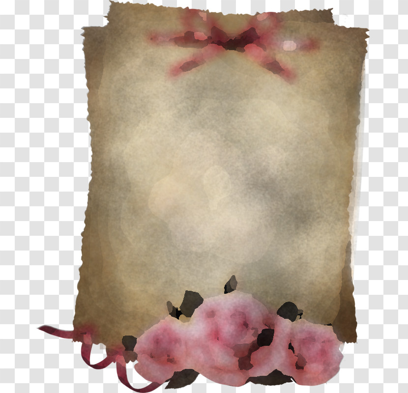 Pink Textile Bag Hydrangea Transparent PNG